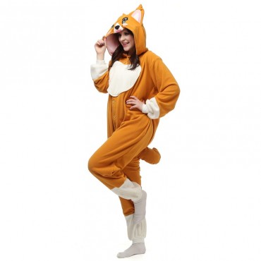 Corgi Costume Pajama Onesie Kigurumi Jumpsuit