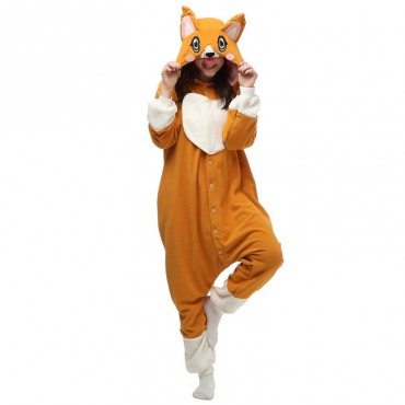 Corgi Costume Pajama Onesie Kigurumi Jumpsuit