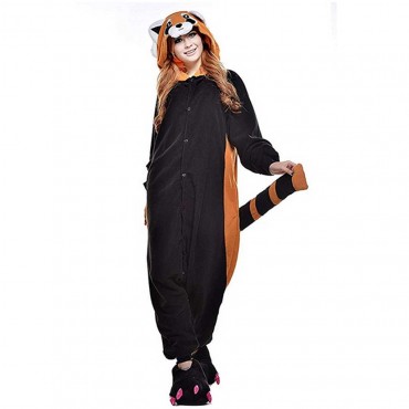 Raccoon Costume Pajama Onesie Kigurumi Jumpsuit