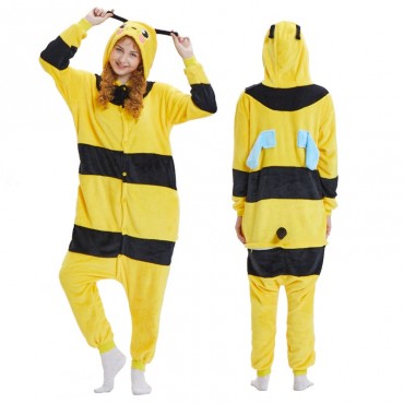 Bee Costume Pajama Onesie Kigurumi Jumpsuit