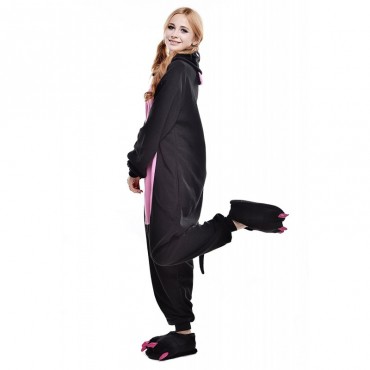 Black Pig Costume Pajama Onesie Kigurumi Jumpsuit