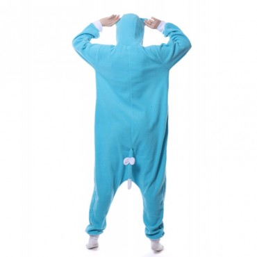 Blue Cat Costume Pajama Onesie Kigurumi Jumpsuit