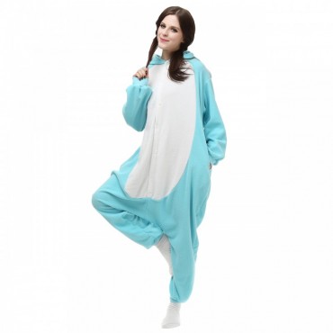 Blue Elephant Costume Pajama Onesie Kigurumi Jumpsuit