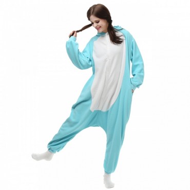 Blue Elephant Costume Pajama Onesie Kigurumi Jumpsuit