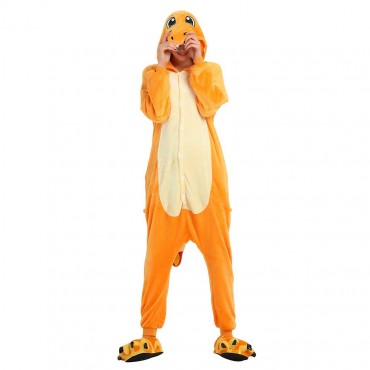 Fire Dragon Costume Pajama Onesie Kigurumi Jumpsuit