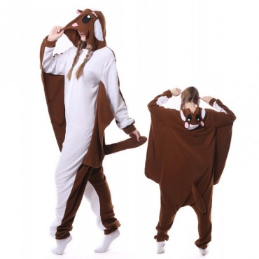 Flying Bat Costume Pajama Onesie Kigurumi Jumpsuit