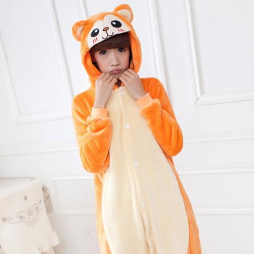 Golden Monkey Costume Pajama Onesie Kigurumi Jumpsuit