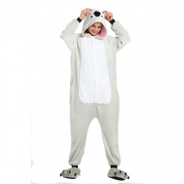 Koala Costume Pajama Onesie Kigurumi Jumpsuit