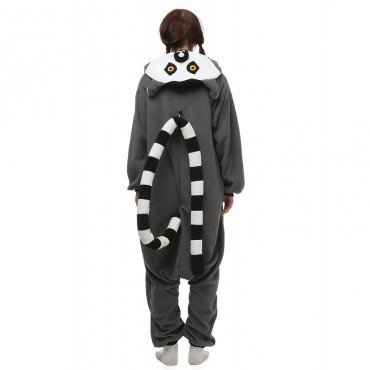 Lemur Costume Pajama Onesie Kigurumi Jumpsuit