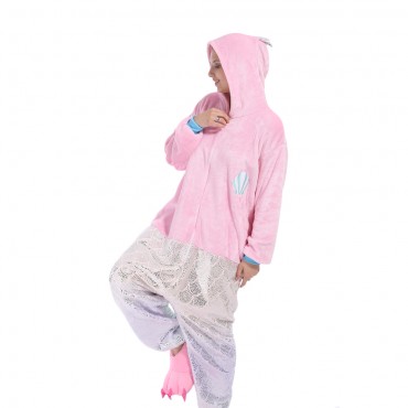 Mermaid Costume Pajama Onesie Kigurumi Jumpsuit