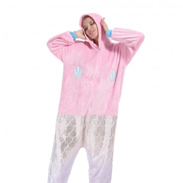 Mermaid Costume Pajama Onesie Kigurumi Jumpsuit