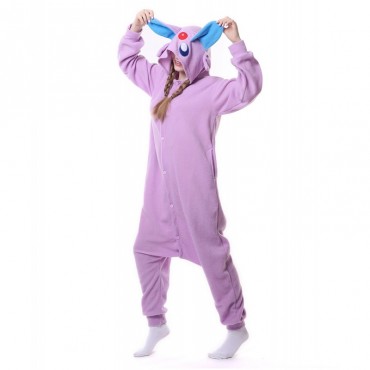 Purple Cat Costume Pajama Onesie Kigurumi Jumpsuit