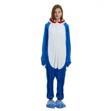 Shark Costume Pajama Onesie Kigurumi Jumpsuit