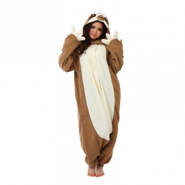 Sloth Costume Pajama Onesie Kigurumi Jumpsuit