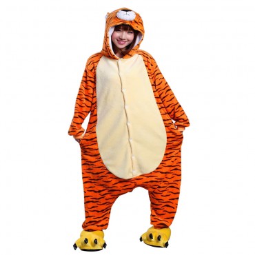 Tiger Tigger Costume Pajama Onesie Kigurumi Jumpsuit