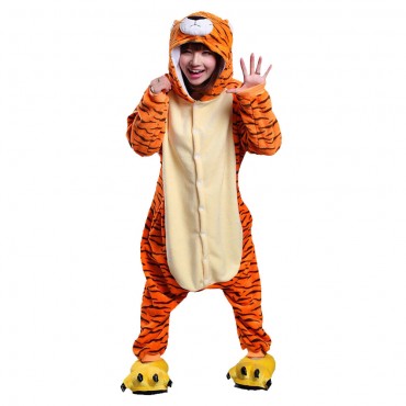 Tiger Tigger Costume Pajama Onesie Kigurumi Jumpsuit