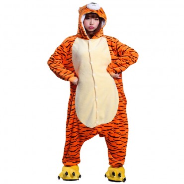 Tiger Tigger Costume Pajama Onesie Kigurumi Jumpsuit