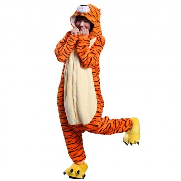 Tiger Tigger Costume Pajama Onesie Kigurumi Jumpsuit