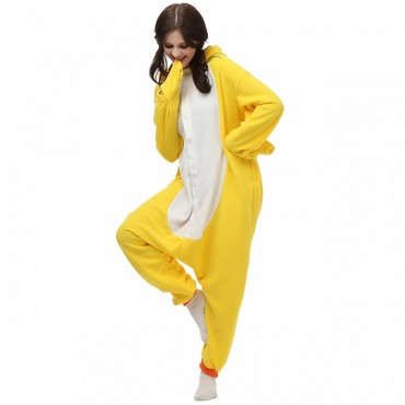 Yellow Duck Costume Pajama Onesie Kigurumi Jumpsuit