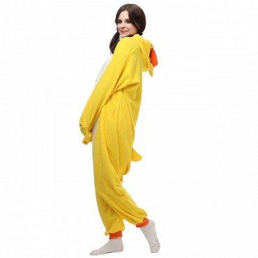 Yellow Duck Costume Pajama Onesie Kigurumi Jumpsuit