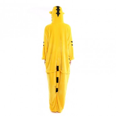 Yellow Tiger Costume Pajama Onesie Kigurumi Jumpsuit