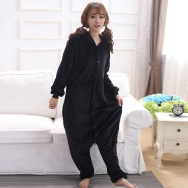 Kumamon Costume Pajama Onesie Kigurumi Jumpsuit