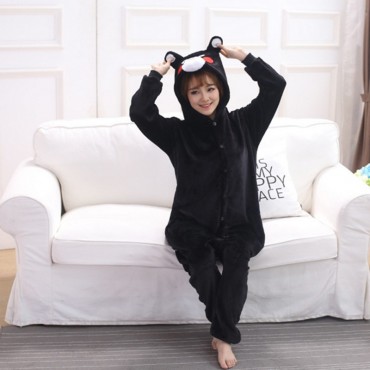 Kumamon Costume Pajama Onesie Kigurumi Jumpsuit