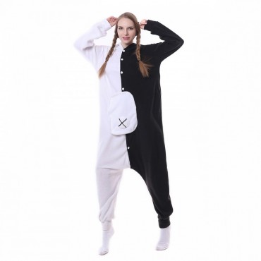 Monokuma Costume Pajama Onesie Kigurumi Jumpsuit