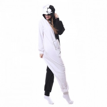 Monokuma Costume Pajama Onesie Kigurumi Jumpsuit