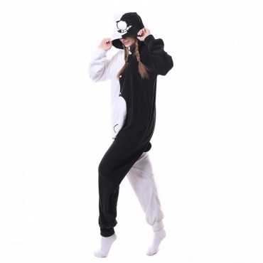 Monokuma Costume Pajama Onesie Kigurumi Jumpsuit