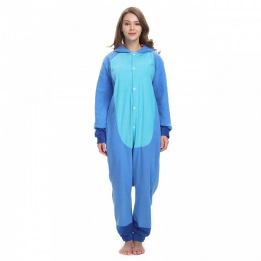 Blue Stitch Costume Pajama Onesie Kigurumi Jumpsuit