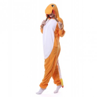 Charmander Costume Pajama Onesie Kigurumi Jumpsuit