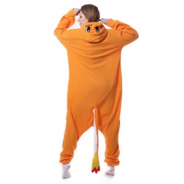 Charmander Costume Pajama Onesie Kigurumi Jumpsuit