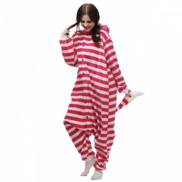 Cheshire Cat Costume Pajama Onesie Kigurumi Jumpsuit