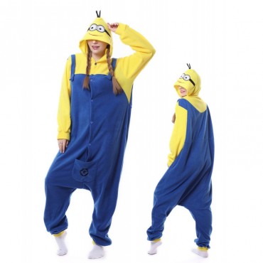 Minions Costume Pajama Onesie Kigurumi Jumpsuit