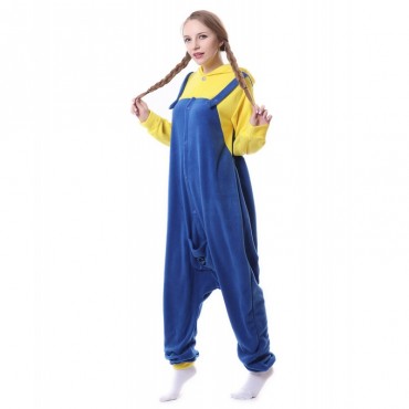 Minions Costume Pajama Onesie Kigurumi Jumpsuit