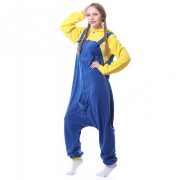 Minions Costume Pajama Onesie Kigurumi Jumpsuit