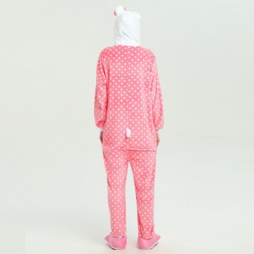 Hello Kitty Costume Pajama Onesie Kigurumi Jumpsuit