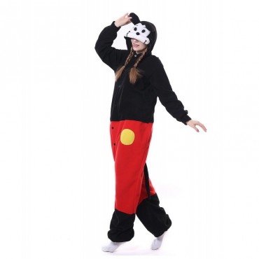 Mickey Mouse Costume Pajama Onesie Kigurumi Jumpsuit