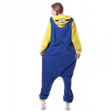 Despicable Me Minions Costume Pajama Onesie Kigurumi Jumpsuit