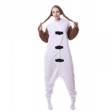 Olaf Costume Pajama Onesie Kigurumi Jumpsuit