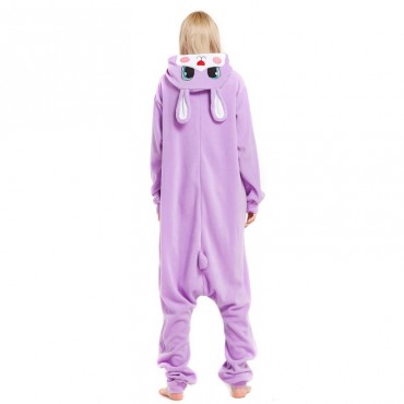 Purple Rabbit Costume Pajama Onesie Kigurumi Jumpsuit