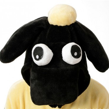 Shaun the Sheep Costume Pajama Onesie Kigurumi Jumpsuit