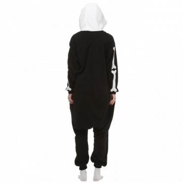 Skeleton Costume Pajama Onesie Kigurumi Jumpsuit