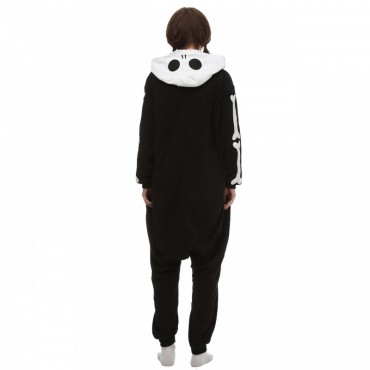 Skeleton Costume Pajama Onesie Kigurumi Jumpsuit