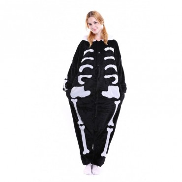 Skull Costume Pajama Onesie Kigurumi Jumpsuit