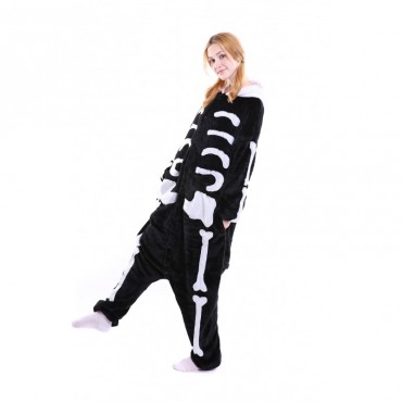 Skull Costume Pajama Onesie Kigurumi Jumpsuit