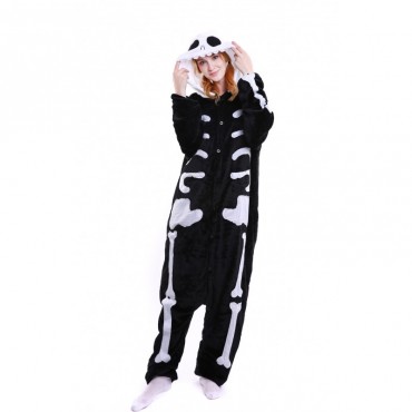 Skull Costume Pajama Onesie Kigurumi Jumpsuit