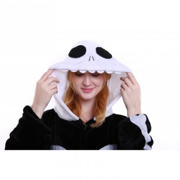 Skull Costume Pajama Onesie Kigurumi Jumpsuit