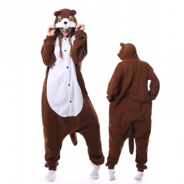 Squirral Costume Pajama Onesie Kigurumi Jumpsuit